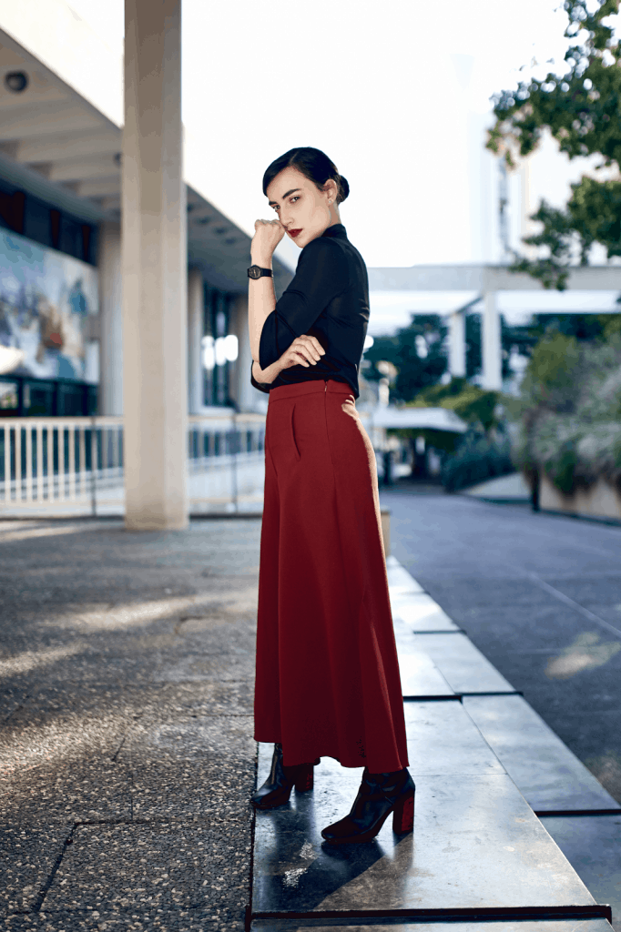 The wide leg cropped pants • Fashion